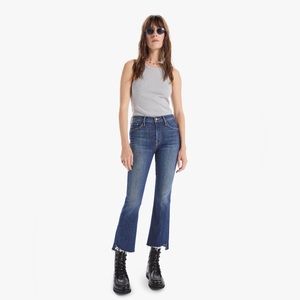 MOTHER Jeans The Insider Crop Step Fray